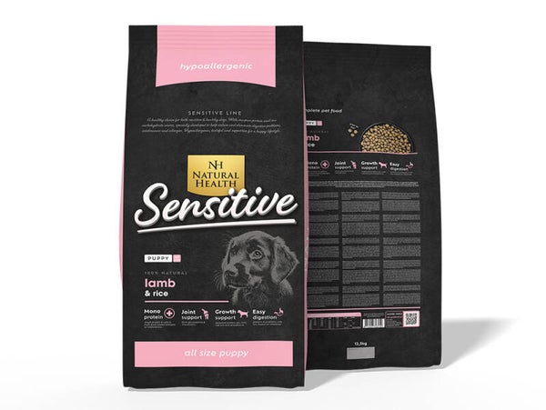 Natural Health Dog Lamb & Rice Puppy 12,5kg