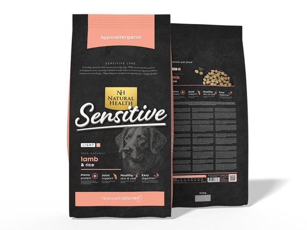 Natural Health Dog Lamb & Rice Reduced 12,5kg