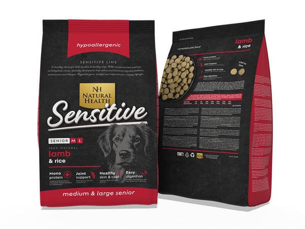 Natural Health Dog Lamb & Rice Senior 1,75kg