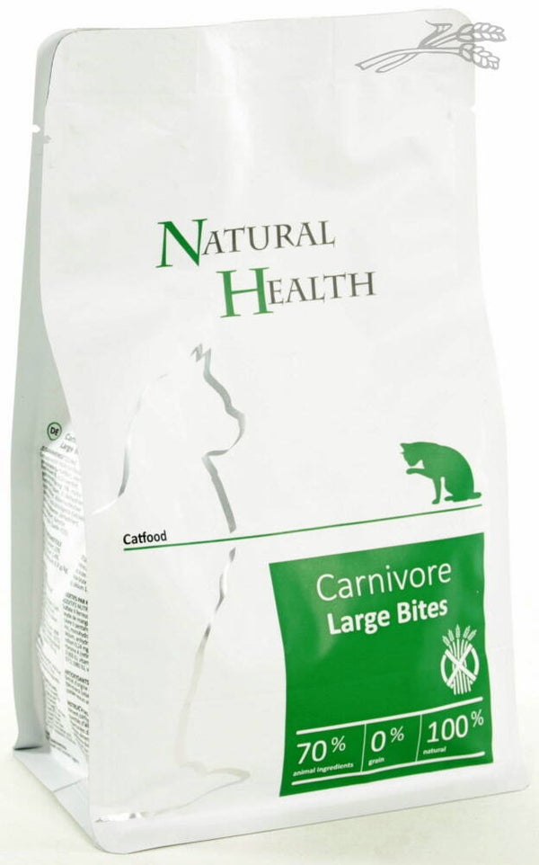 Natural Health Cat Carnivore Large Bite 2kg