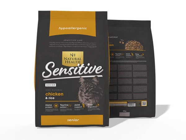 Natural Health Cat Chicken Senior 10kg