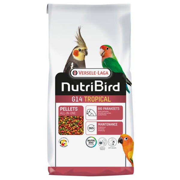 Nutribird G14 Tropical grote parkiet 10kg
