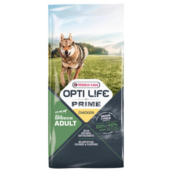Opti Life Prime Adult All Breeds Kip 12,5kg