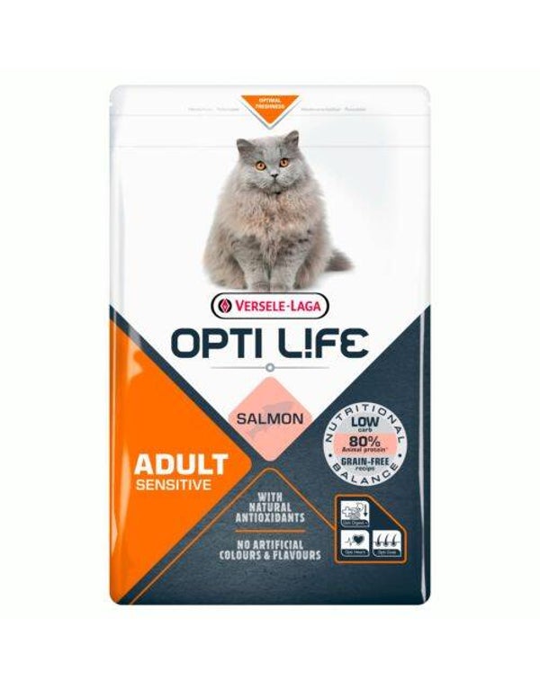 Opti Life Cat Sensitive Zalm 2,5kg