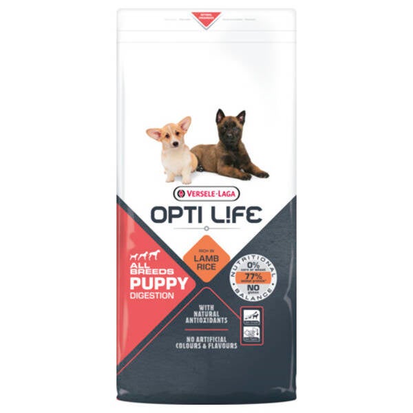 Opti Life Puppy Digestion All Breeds 12,5kg