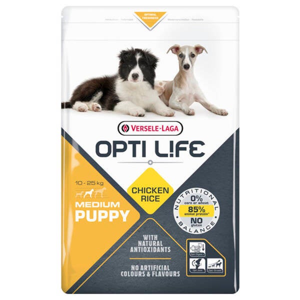 Opti Life Puppy Medium 2x2,5kg