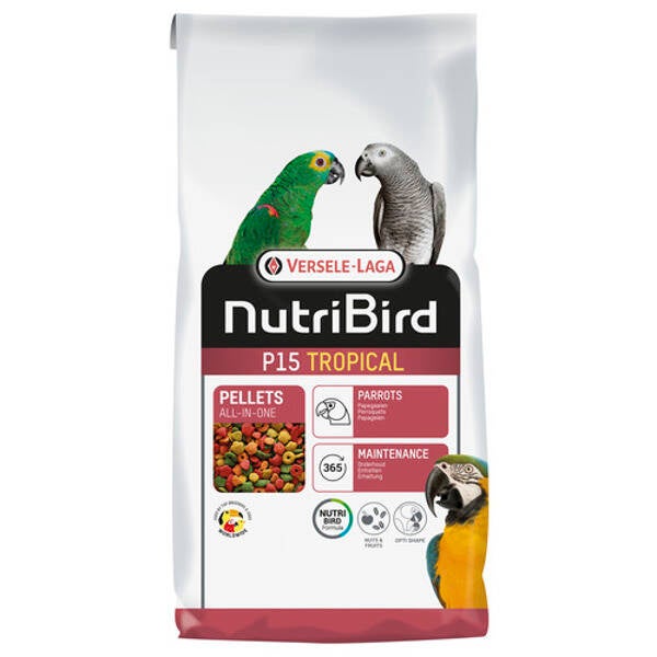 Nutribird P15 Tropical papegaai 10kg