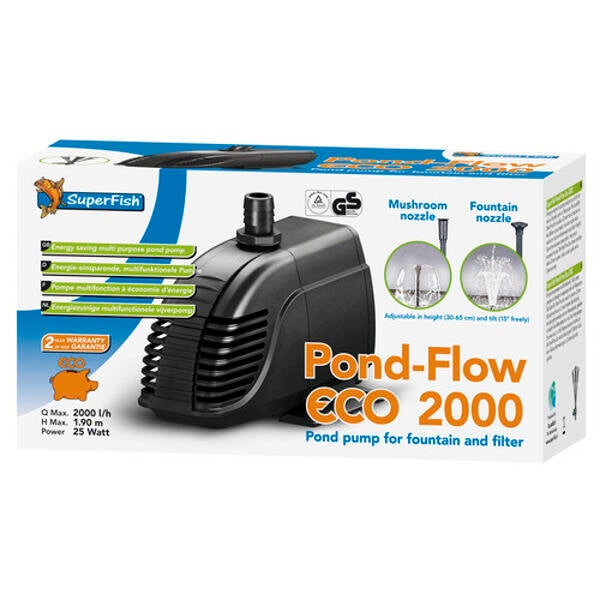 Superfish Pond Flow Eco 2000 l/h