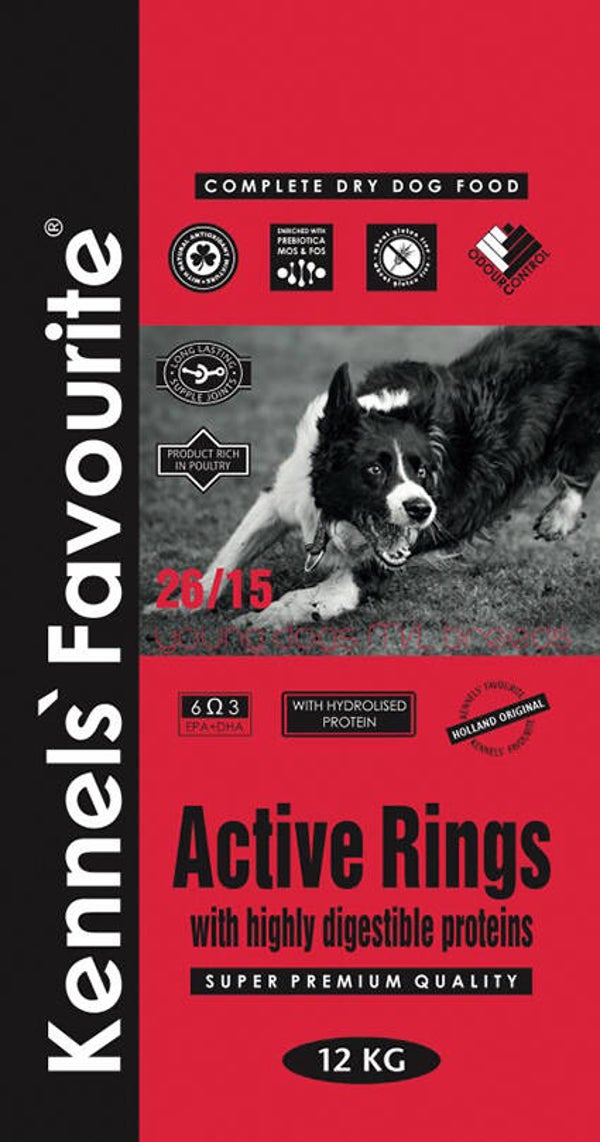 Kennels Favourite Active Rings 20kg