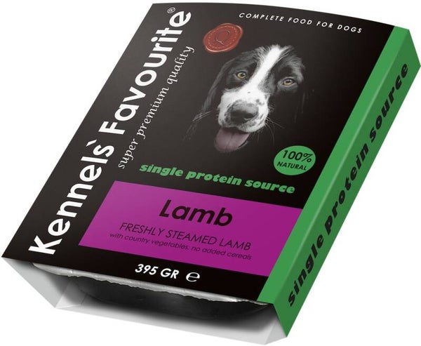 Kennels Favourite Steamed Lamb 10x395gram