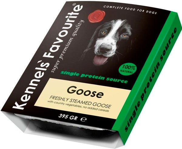 Kennels Favourite Steamed Goose 10x395gram