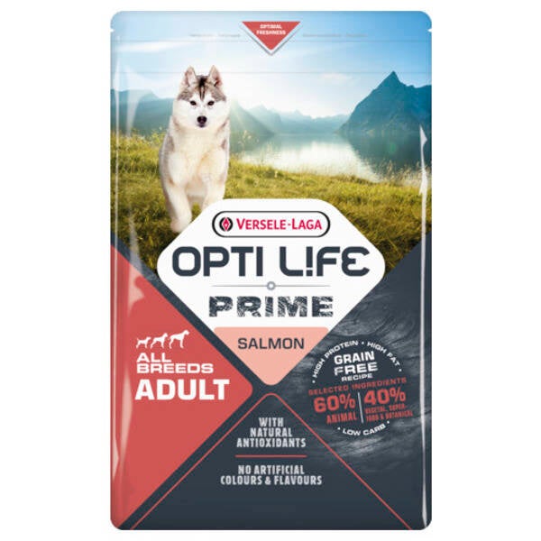 Opti Life Prime Adult All Breeds Zalm 12,5kg