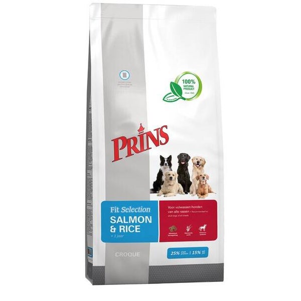 Prins Fit Selection Salmon & Rice 15kg