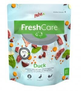 Prins FreshCare dog schijfjes duck 8x750gram