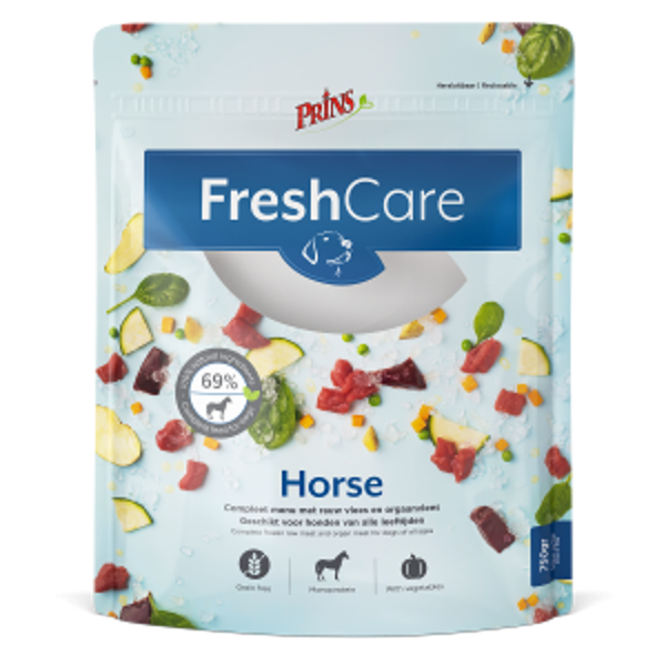 Prins FreshCare dog schijfjes horse 8x750gram