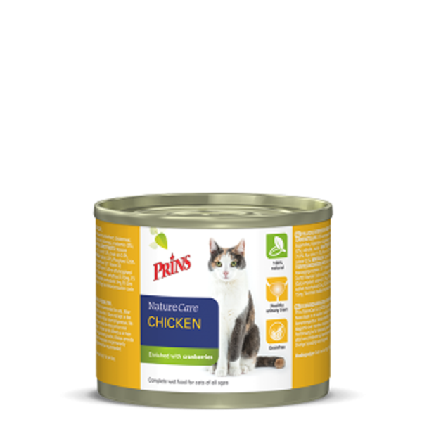 Prins NatureCare cat chicken 6x200gram