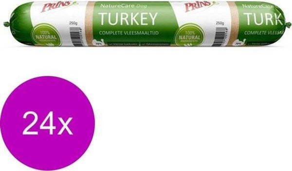 Prins NatureCare dog adult grainfree turkey 24x250gram