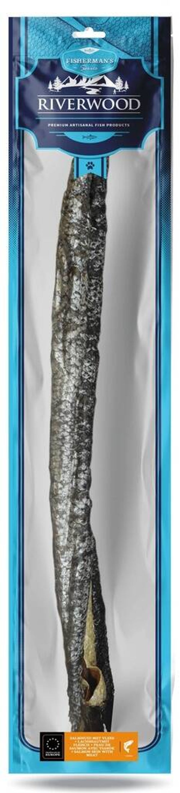 Riverwood Fisherman Zalmhuid met Vlees 6x200gram