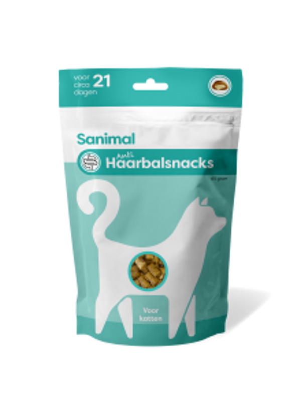 Sanimal anti-haarbalsnacks 65gram