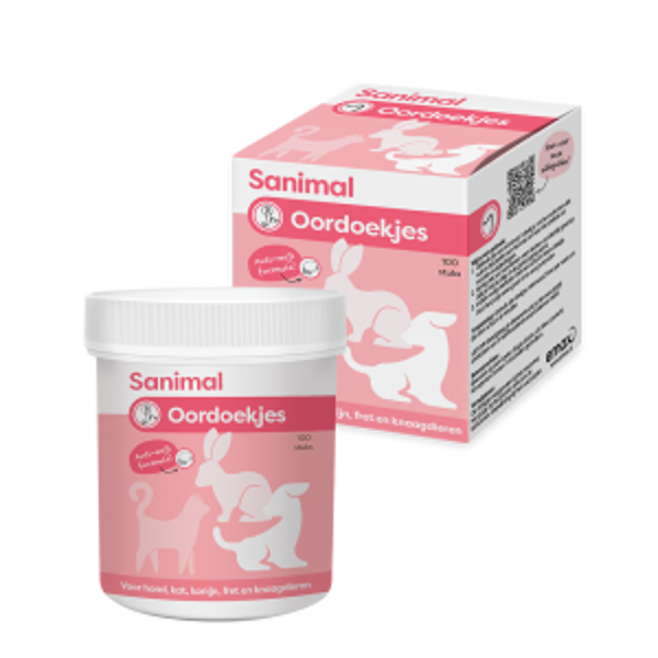 Sanimal oordoekjes 100stuks