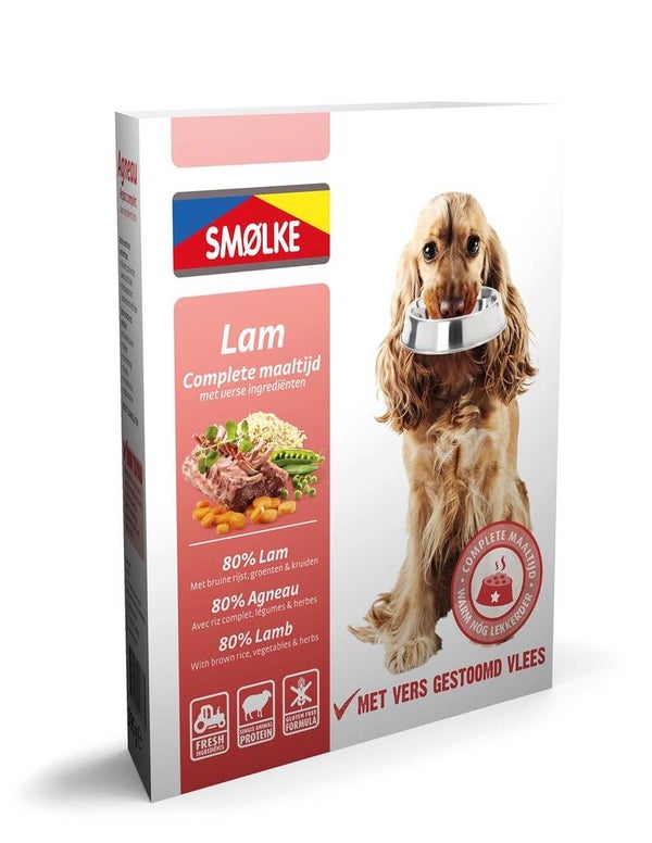 Smolke Vers Gestoomd Lam 10x395gram