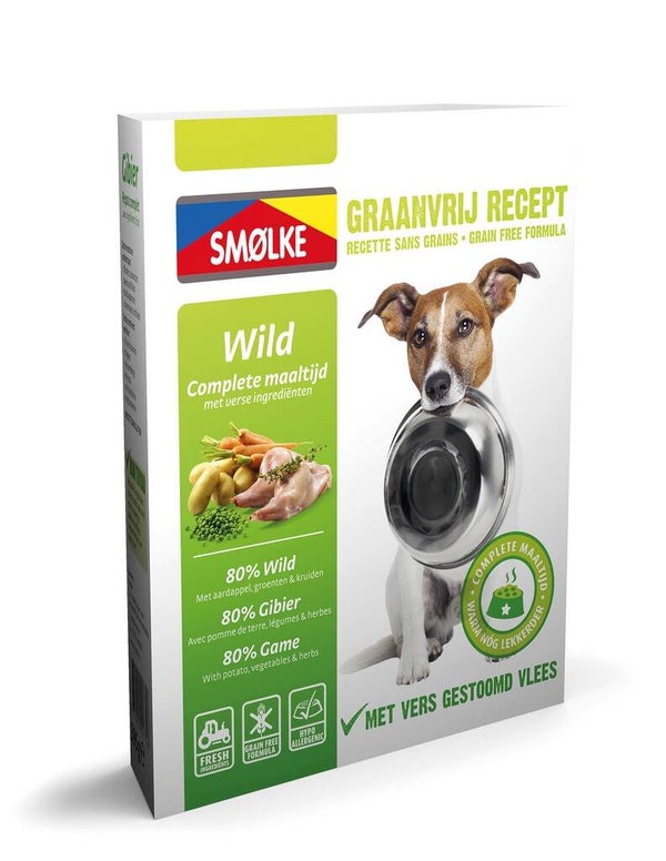 Smolke Vers Gestoomd Wild 10x395gram