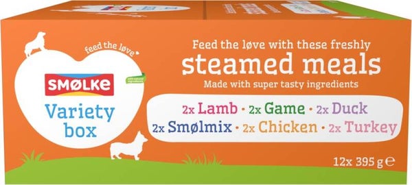Smolke Vers Gestoomd Variety Box 12x395gram