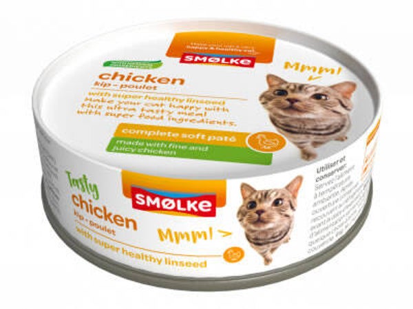 Smolke Soft Paté Kat Kip 24x80gram