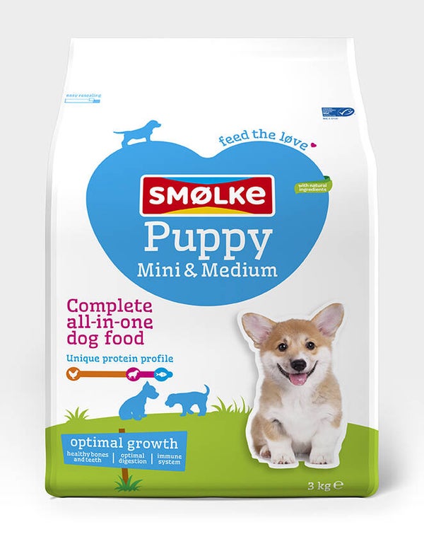 Smolke Hond Puppy Mini/Medium 3kg