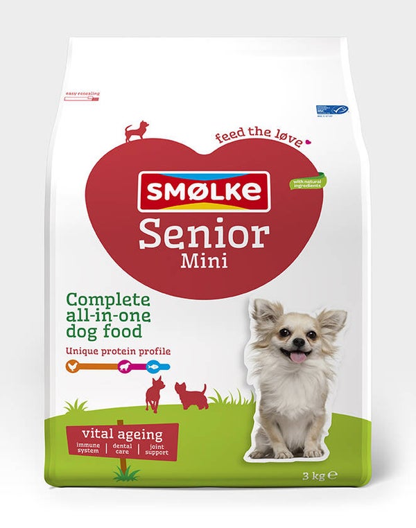 Smolke Hond Senior Mini 3kg