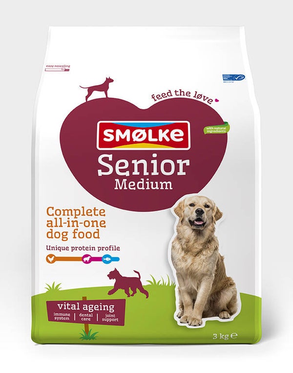 Smolke Hond Senior Medium 3kg