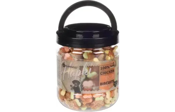 Flamingo Snack Hapki Koekje met kip Meerkleurig 550gram