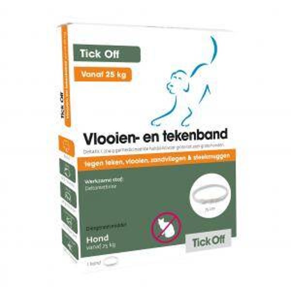 Tick Off vlooien-&tekenband vanaf 25kg