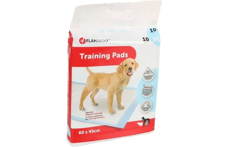 Flamingo Trainingsmat Pady Wit 60x45cm 10stuks