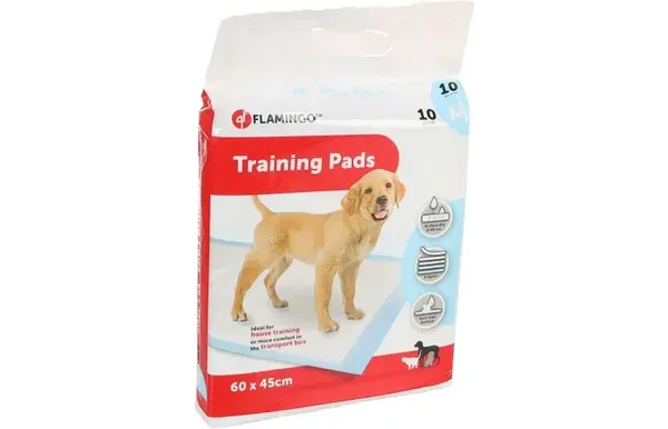 Flamingo Trainingsmat Pady Wit 60x45cm 10stuks