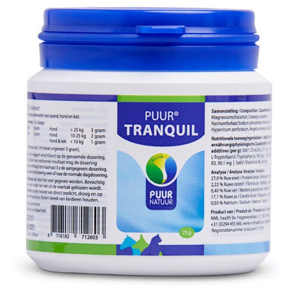 Puur Tranquil(kalmerend) 75gram