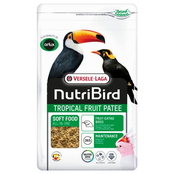 Nutribird tropical fruit patee 2x1kg