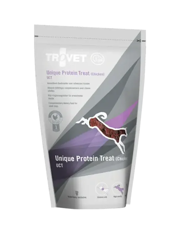 Trovet Unique Protein Treat (Chicken) dog UCT 8x125gram