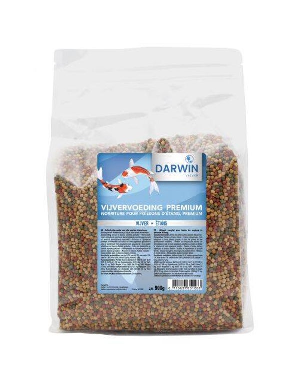 Darwin vijvervoeding korrel mix 2,5 liter