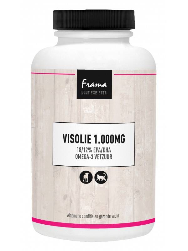 Frama Visolie 1.000mg 18/12%EPA/DHA 120 capsules