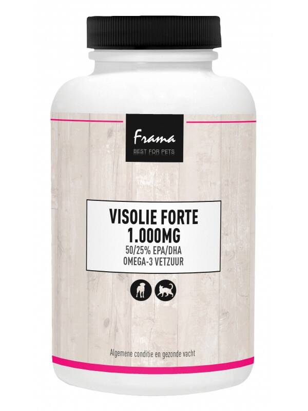 Frama Visolie 1.000mg 50/25%EPA/DHA 120 capsules