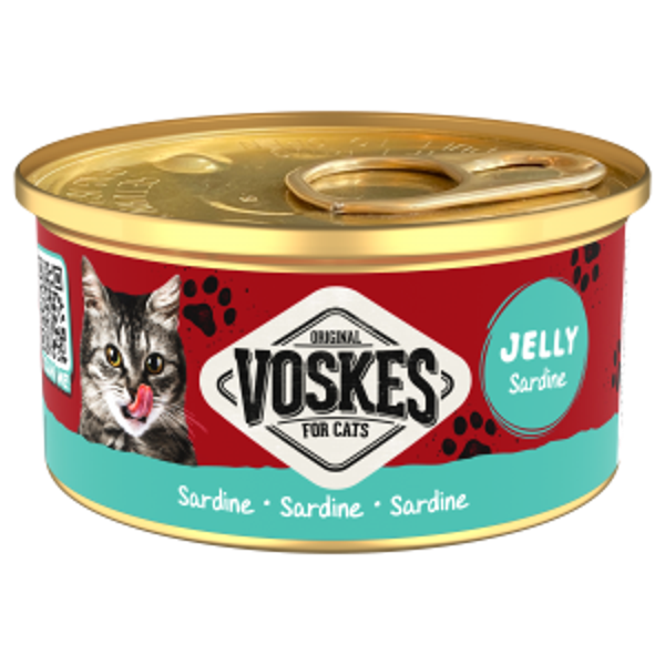 Voskes gelei sardine 24x85gram