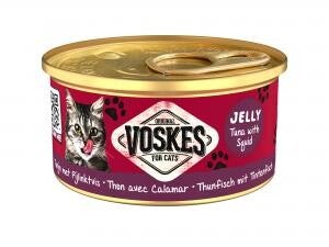 Voskes gelei tonijn&pijlinktvis 24x85gram