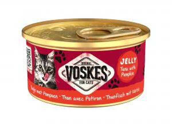Voskes gelei tonijn&pompoen 24x85gram