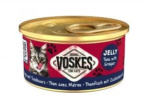 Voskes gelei tonijn&tandbaars 24x85gram