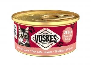 Voskes gelei tonijn&zalm 24x85gram