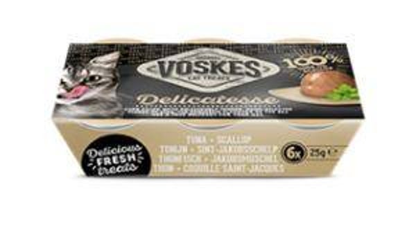 Voskes jelly cups ton&sint-jakobsschelp 12x6x25gram