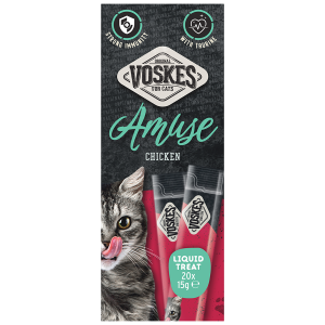 Voskes liquid treat kip 8x20x15gram