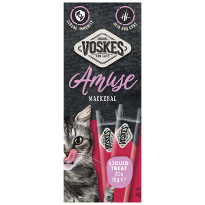 Voskes liquid treat makreel 8x20x15gram