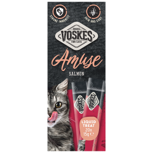 Voskes liquid treat zalm 8x20x15gram